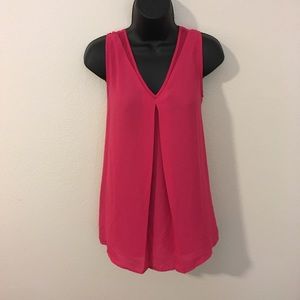 Violet & Claire Pink Sleeveless Top